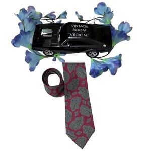 Barrister Wallachs Vintage 100% Silk Tie